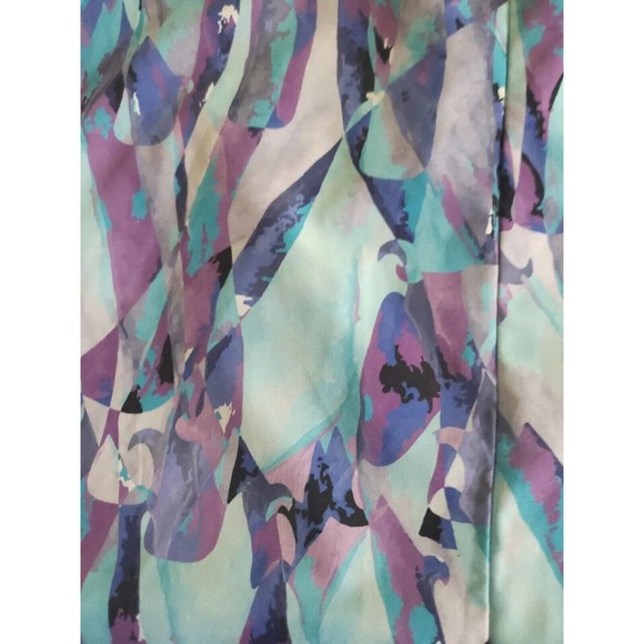 Royal Highness Equestrian 3X Long Sleeve Watercolor Abstract Button Down Shirt - Picture 5 of 7